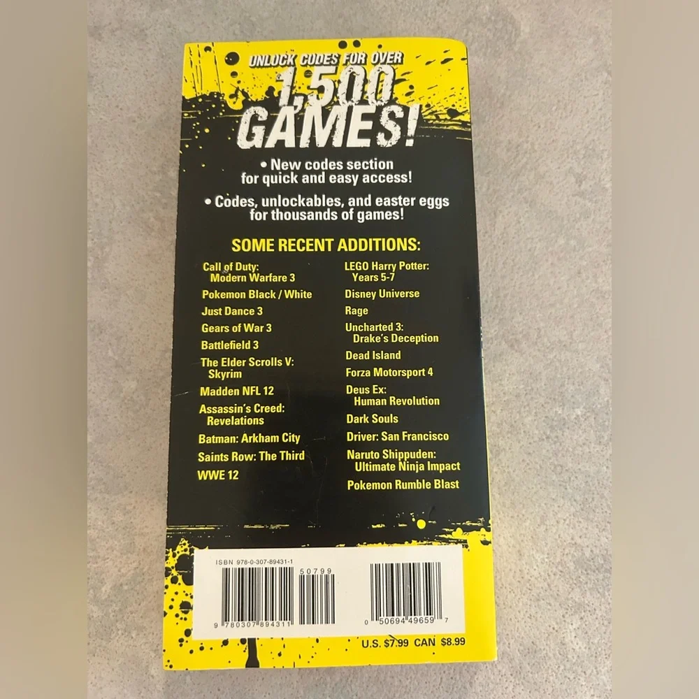 Prima Codes & Cheats Vol. 1 2012 Book
